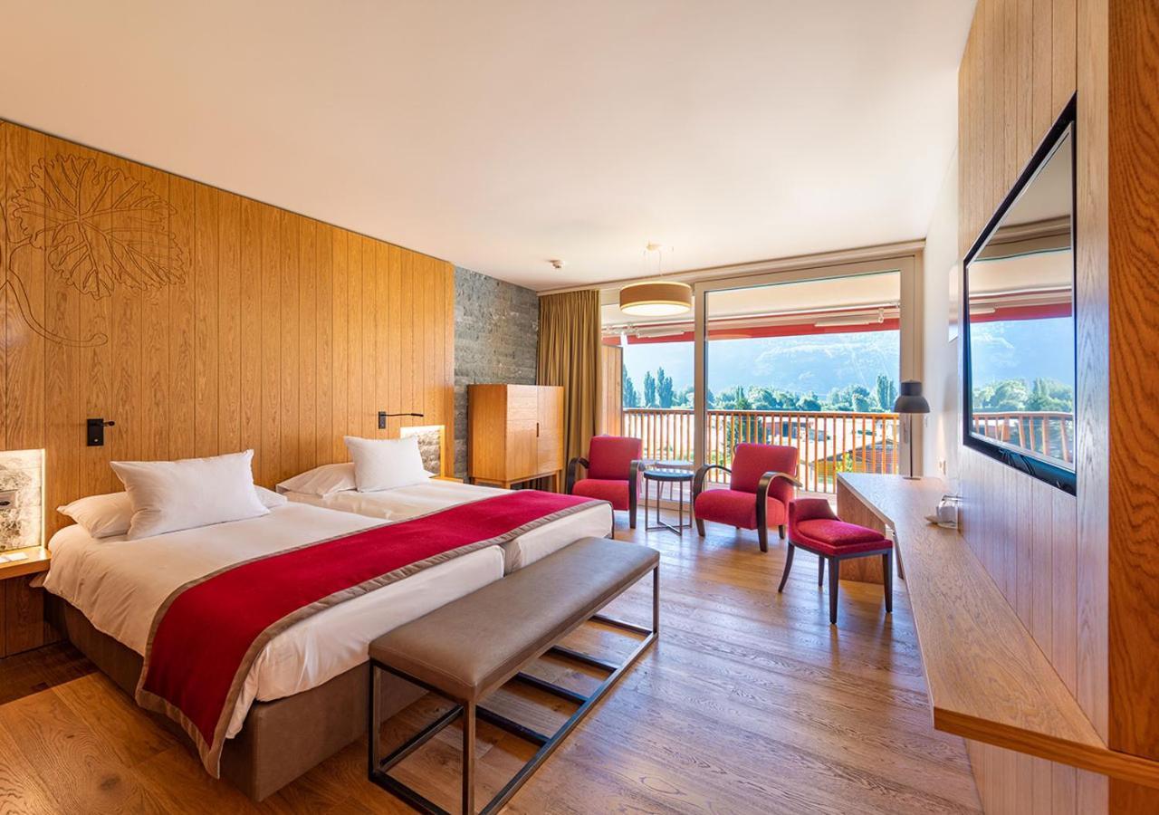 Hotel Des Bains De Saillon Zewnętrze zdjęcie